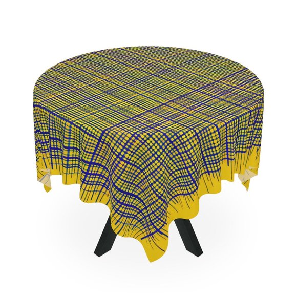 Yellow Tablecloth | gift Tablecloth | Tea party tablecloth | Square - Picture 1 of 5